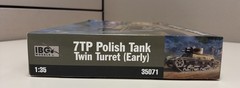 IBG 35071 7TP Polish Tank Twin Turret (Early) Open Box Parts Bags Sealed 1/35