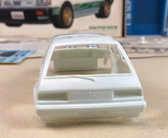 OPEN BOX Nichimo Japan 1:24 Scale Model Kit SWAPPING MIRAGE II TURBO Motorized