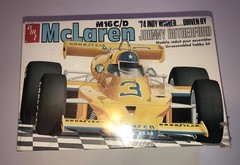 1/25 AMT McLaren M16C/D Rutherford ’74 Indy Plastic Model Kit Factory Sealed