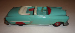Vintage 1950 Chevrolet Convertible Sea Foam Green Dealer Promo Car Bank
