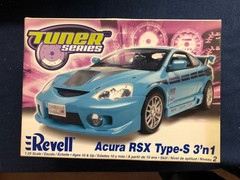 Revell Acura RSX Type S Tuner Series Kit #2861 Opened but complete