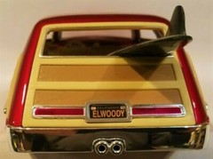 Pickup Truck Car Wagon Built Metal Body Model Vintage Classic Promo