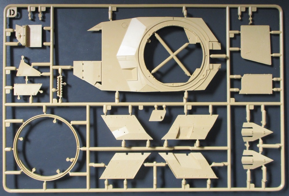 Rye Field 1/35 Scale Leopard 2A6 – Parts Tree D from Kit No. 5065
