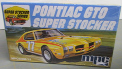 MPC 1970 Pontiac GTO Super Stocker Model car Kit 1:25 MPC939M NEW SEALED MINT