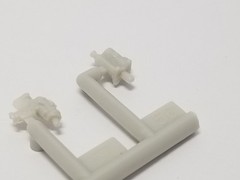 1958 Edsel Pacer BRAKE MASTER CYLINDER & STEERING BOX from AMT 1:25 Model Kit 58