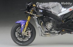 AwardWinner Built Tamiya 1:12 Yamaha Team Yzr-M1 ’09 Rossi Clear Full View+Fork