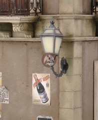 Royal Model 1/35 Antique Street Lamp on Wall [Resin + PE Diorama Accessory] 581