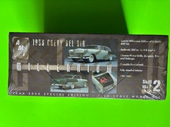 1955 CHEVROLET BEL AIR COUPE MODEL KIT AMT ERTL 1/25 SCALE MILLENIUM EDITION NEW