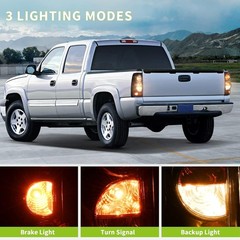Tail Lights Assembly Compatible with 1999-2002 Chevy Silverado OE-Clear Lens