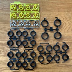 Mini 4WD tires and wheels bulk sale