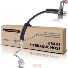 A-Premium Front Driver Brake Hydraulic Hose Compatible with Ford and Mercury