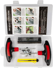 23Pcs Tire Repair Kit, Heavy Duty Tire Plug Kit, Tire Patch Kit for Car, Truc…
