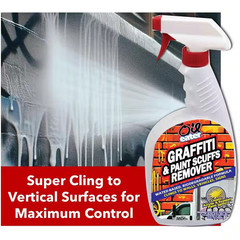 32Oz Graffiti, Paint Scuff, Overspray Remover-For Cleaning Acrylic and Enamel Pa