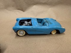 AMT 1957 Corvette 1/25 Scale Fuelie HOT ROD & Stock LOOK Vintage BUILT UPS LOT