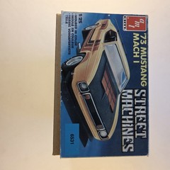 73 Mustang Mach 1 Street Machine AMT 1:25 Parts In Bags
