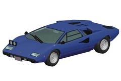 Aoshima Bunka Kyozai AOSHIMA 1/32 The Snap Kit Series Lamborghini Countach LP400