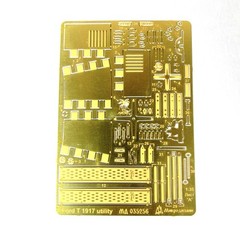 Photo-etched detailing set for Ford Model T 1917 Utility by ICM 35664, 1:35