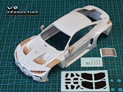 LB Production 1/24 Scale BMW M4 GT3 Evo Transkit (for NuNu BMW M4 GT3 2022 kit)