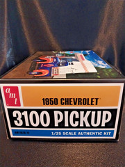 AMT 1950 Chevrolet 3100 Pickup Union 76 1/25 Model Kit A1076 Open Box