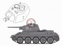 CMK 1/35 T-34/76 Model 1943 ChTZ Conversion Set (Tamiya / Zvezda / Dragon) 3069