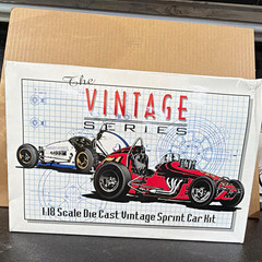 GMP Vintage Series 1:18 Diecast Sprint Car Model Kit Unassembled MPN 7721