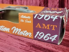 1964 Wimbledon White Ford Thunderbird T-Bird AMT Dealer Promo Friction Model Car