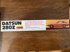 Lindberg 380 1/32 Scale SnapFit 1978 Datsun 280Z Coupe Plastic Model Kit