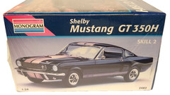 Monogram Shelby Mustang GT 350H Hertz 1:24 Model Kit 2482 NOS 1996 Sealed USA