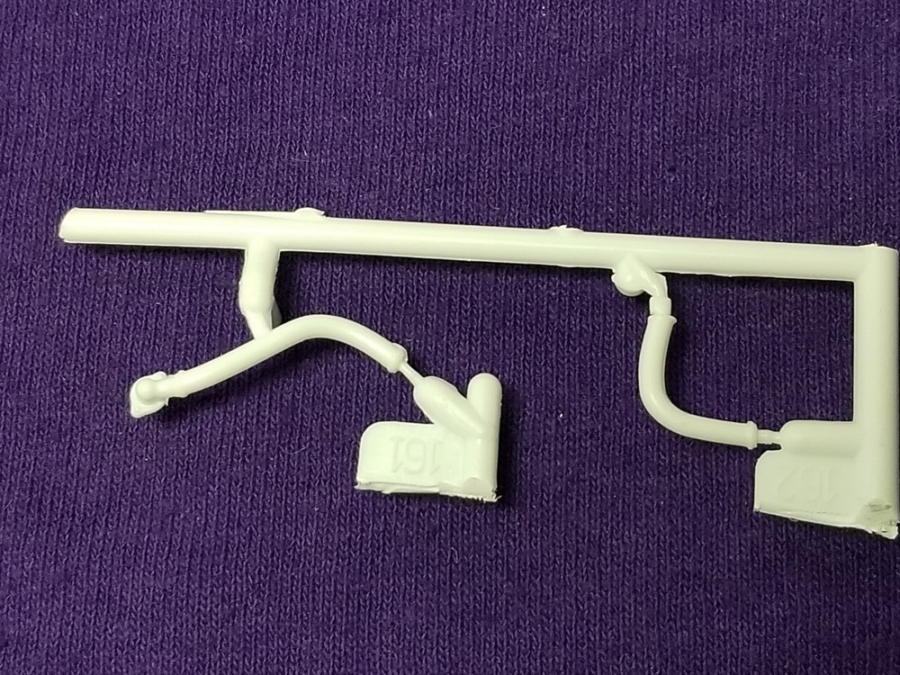 1969 COPO Nova RADIATOR HOSES for 427 V8 Engine from Revell 1:25 Model Kit 69