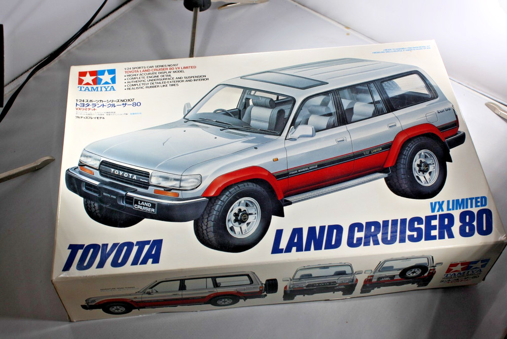 Tamiya 1/24 scale Toyota Land Cruiser 80 VX Limited Model Kit Japan – COMPLETE