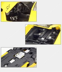 Bburago 1:24 Lamborghini Murcielago LP670-4 SV Diecast Model Car – Alloy Sports