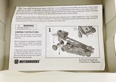 Motorworks SdKfz.7 8-Ton Halftrack w Figures 1:32 Plastic Model Kit 22010 NOB