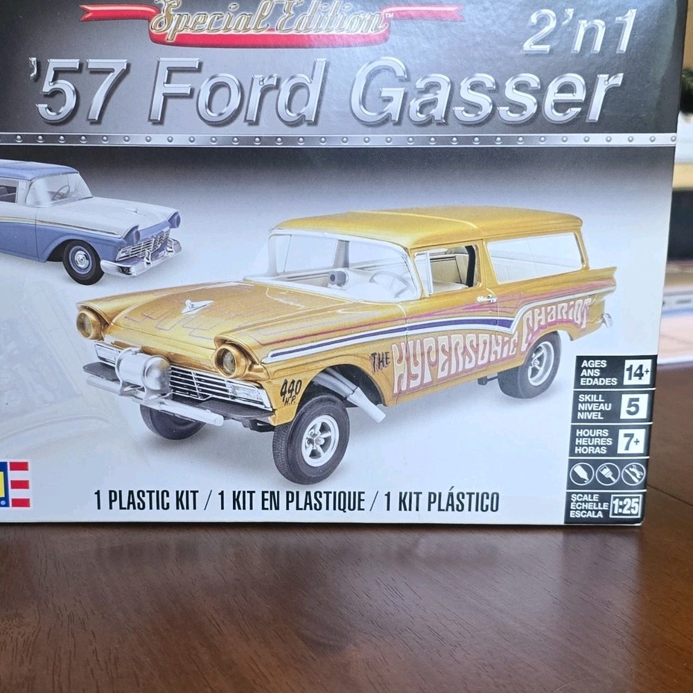 Revell Special Edition ’57 Ford Gasser Hot Rod 1:25 Plastic Model Kit 85-4396