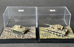 Dragon Models 1:144 Can.Do WWII German Tiger & Panzer III Auf. H Command Tanks
