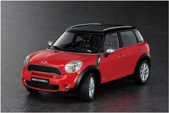 Hasegawa 1/24 Scale MINI COOPER S COUNTRYMAN ALL 4 Plastic Model Kit CD21