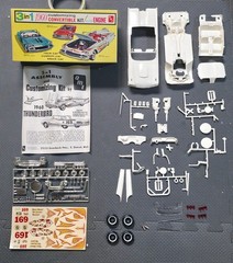 66 year old AMT 1960 Thunderbird CV 3in1 customizing kit PRISTINE CONDITION !!!