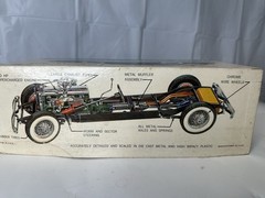 Duesenberg SJ Town Car Model Kit Metal Vintage Started Appears Complete