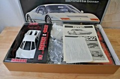 Fujimi Ferrari BB512 Berlinette Boxer 1/16 Scale Model Kit-Not Assembled