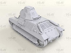 1/35 French Army FCM36 French Light Tank w/Crew Figure Model kit 35338 War