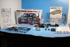 New Opened box Tamiya-Taisan Starcard Porsche 911 GT2 Model Car Kit #24175
