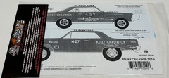 Slixx Decals 1:24-1:25 Scale Revell ‘65 Chevelle Kit New