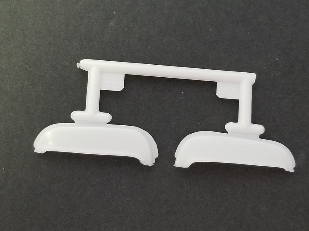 1955 Chevrolet Bel Air FENDER SKIRTS for Revell Monogram 1:25 Model Kit 55