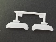 1955 Chevrolet Bel Air FENDER SKIRTS for Revell Monogram 1:25 Model Kit 55