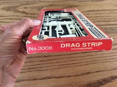 1960s AMT Drag Strip Accessories With Box No Cellophane #3008 1/25 Scale