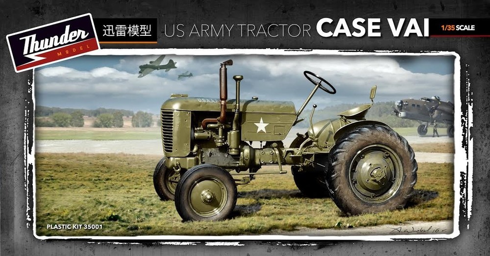 THUNDER 1/35 WWII US Military VA1 Tractor Model kit TDM35001