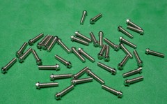POCHER DUCATI 2mm x 8mm FLANGED HEX BOLTS X40, can also use on DeAgostini Suzuki