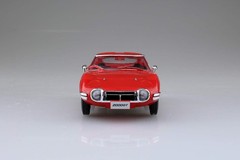 AOSHIMA 1/32 The Snap Kit Toyota 2000GT Solar Red Plastic Model 05B