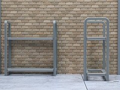 1/24 1/25 Scale Wheel/Tire Rack – For car garage/workshop diorama (set of 2)