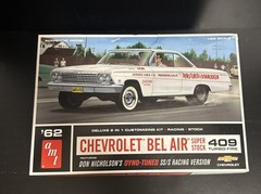 Chevrolet Bel Air Super Stock 409 Don Nicholson’s 1962 Dyno Tuned SS/S AMT 1/25