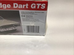 1995 Revell ’69 Dodge Dart GTS 1/25 Scale Plastic Model Kit 7603, Factory Sealed